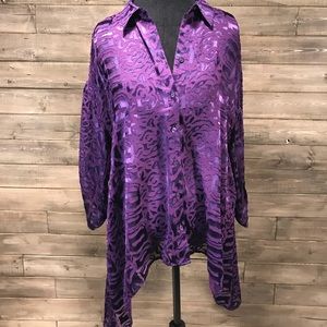 Chico’s Textured Burnout Alura Top